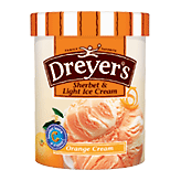 Dreyer's/Edy's&nbsp;Sherbet & Light Ice Cream&nbsp;Orange Cream Full-Size Picture